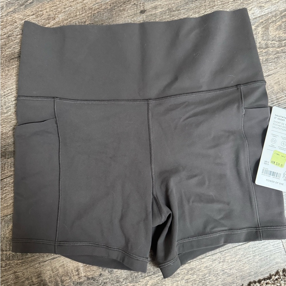 High-Waisted grey Women's Shorts